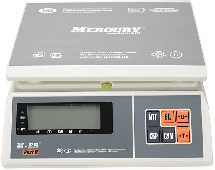 Весы настольные Mertech M-ER 326 AFU-3.01 Post II LCD