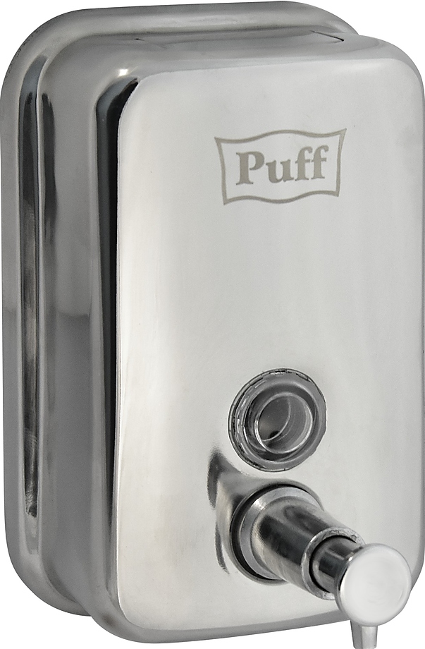 Дозатор жидкого мыла Puff 8605 антивандальный глянцевый, 0.5 л